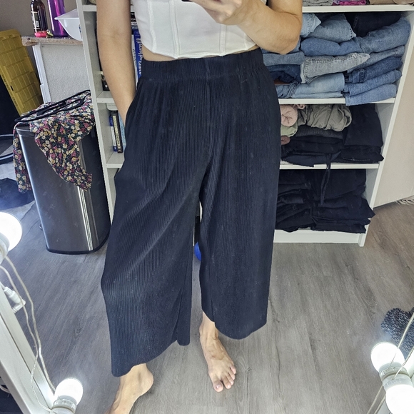 Zara black culotte pants - Picture 6 of 6
